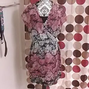 The limited floral print dress